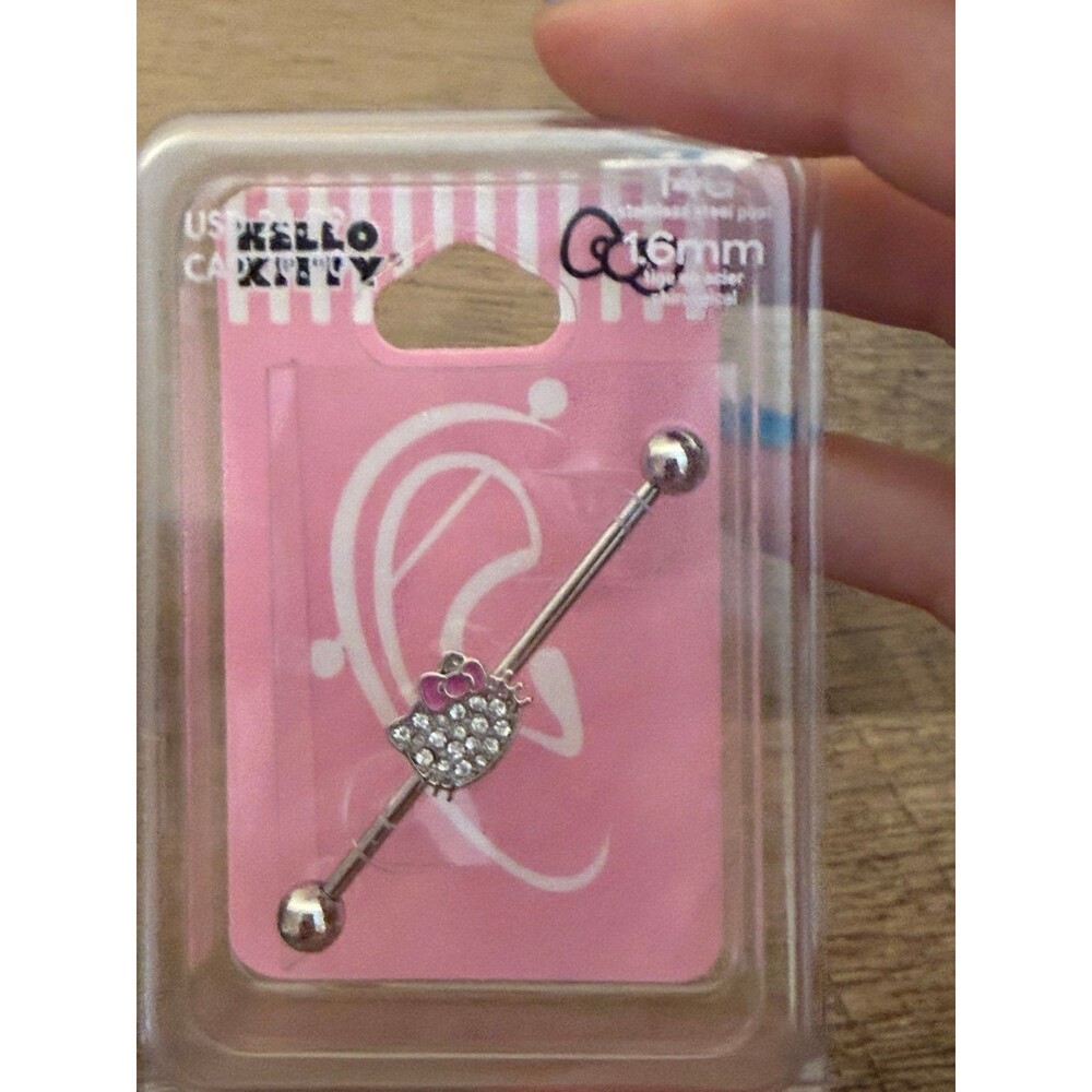 NWT Hello Kitty Stainless Steel Post Earring